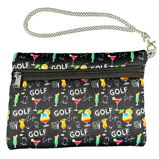 Golfaholic Black